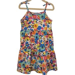 I Love‎ Girlswear Matalan Girls Floral Tiered Sundress Age 5 Tie Shoulder Multi
